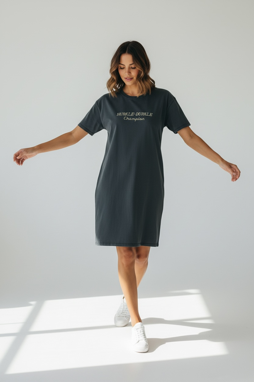 Hurkle-Durkle T-Shirt Dress