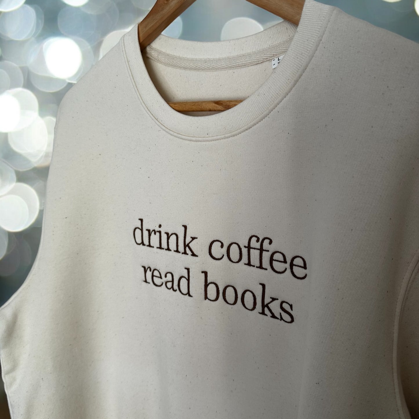 Drink Coffee. Read Books Jumper