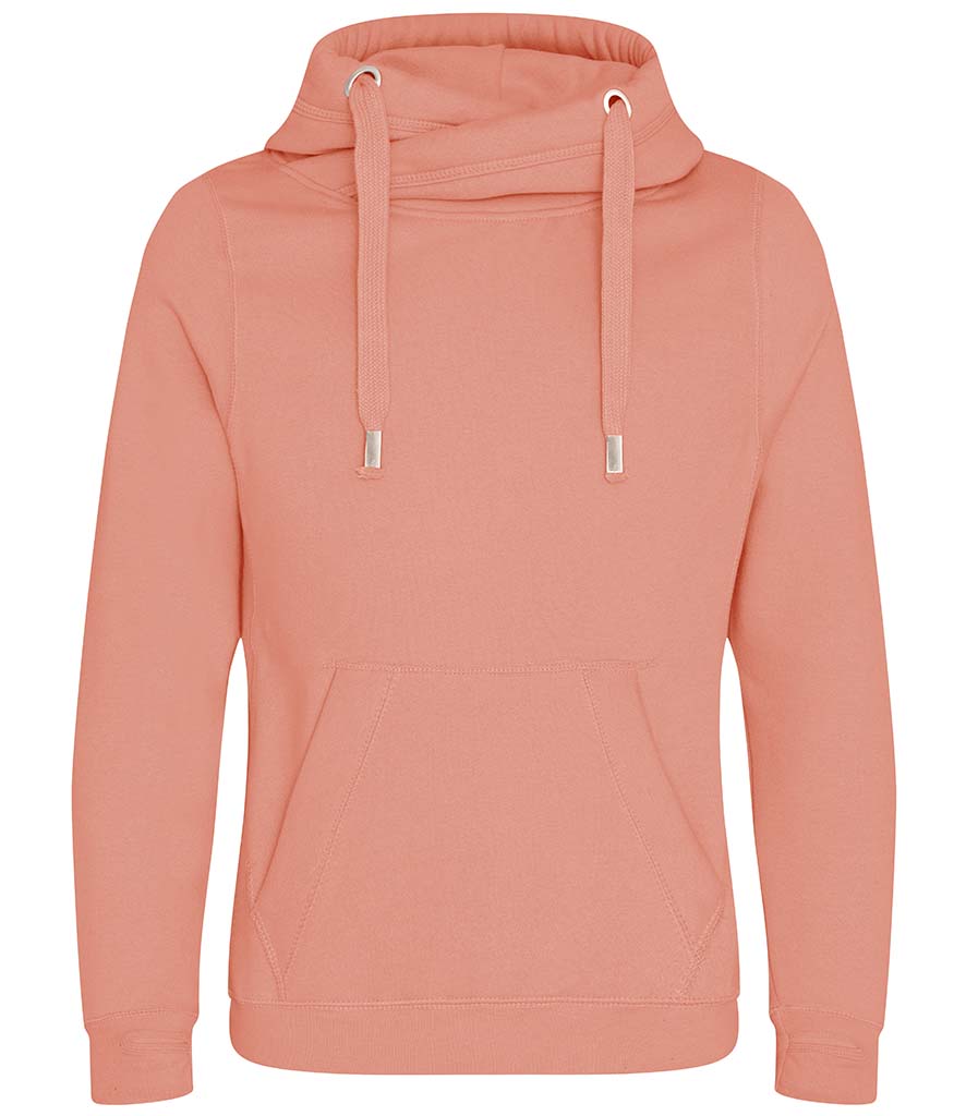 Cross Neck Hoodie Bright Palette