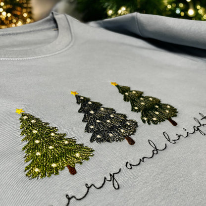 Oversized Christmas Tree Jumper