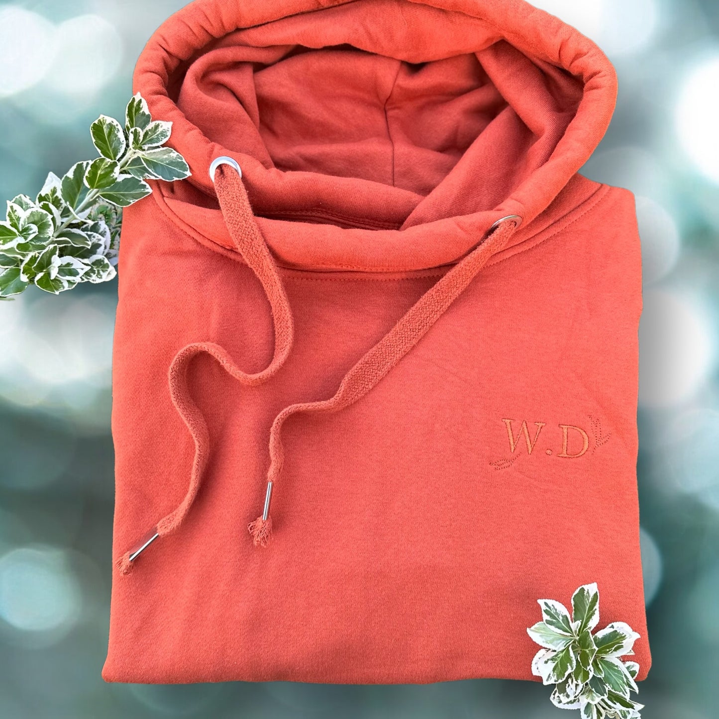Cross Neck Hoodie Bright Palette