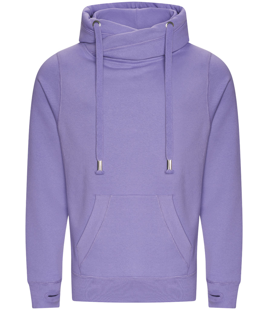 Cross Neck Hoodie Bright Palette