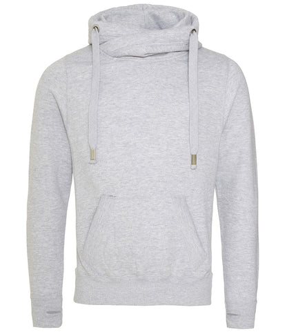 Cross Neck Hoodie Muted Palette